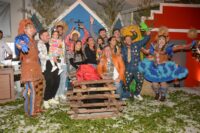 Romário celebra com a família e amigos o XVII Arraiá do Baixola, com produção de Leco Biagioni.