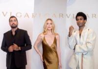 Marina Ruy Barbosa, Pedro Scooby, Ícaro Silva e Jota.pê curtem noite especial ao som dos Gilsons a convite da BvlgariE