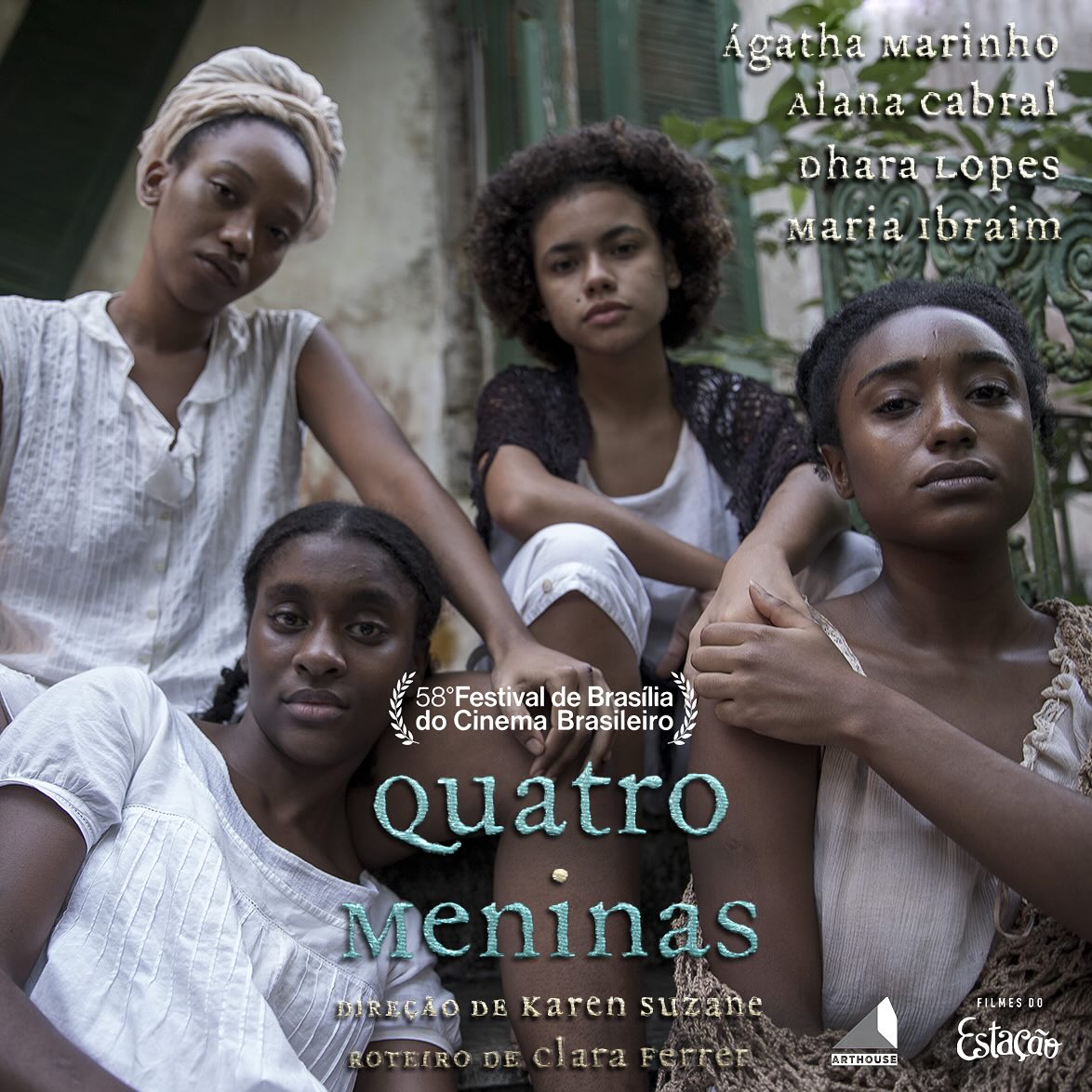 Longa “Quatro Meninas” participa da seleção oficial da Mostra Competitiva do 58° Festival de Brasília.