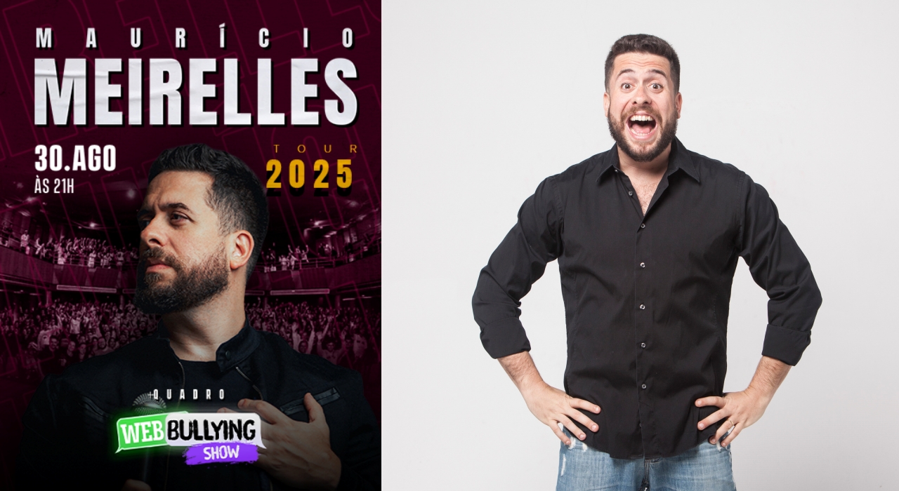 Maurício Meirelles leva novo show ao Qualistage dia 30 de agosto – Espetáculo reúne textos inéditos de stand-up e o sucesso “Webbullying”