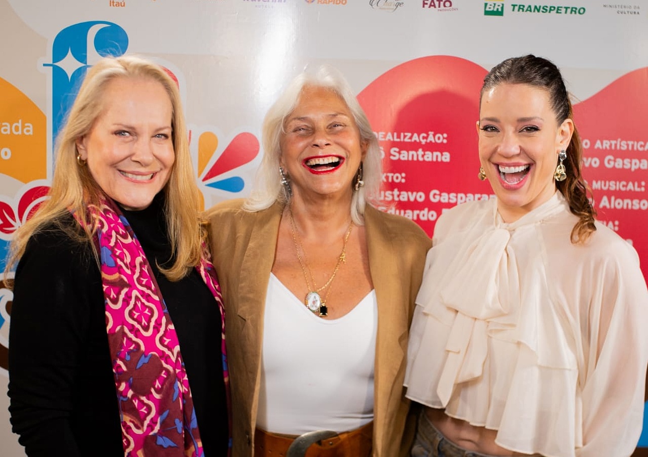 Fafá de Belém recebe Lucinha Lins e Helga Nemeczyk na audição do musical ‘FAFÁ’
