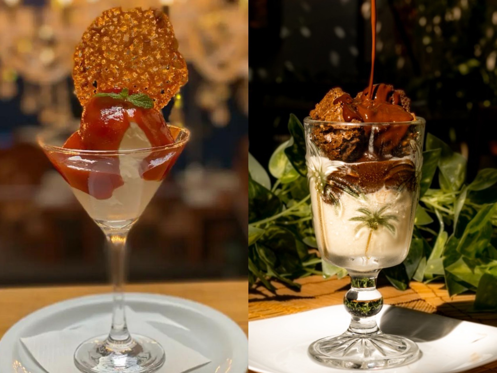 Brownie, banana gratinada e Sorvete Artesanal: descubra os sabores do Dia do Sorvete.