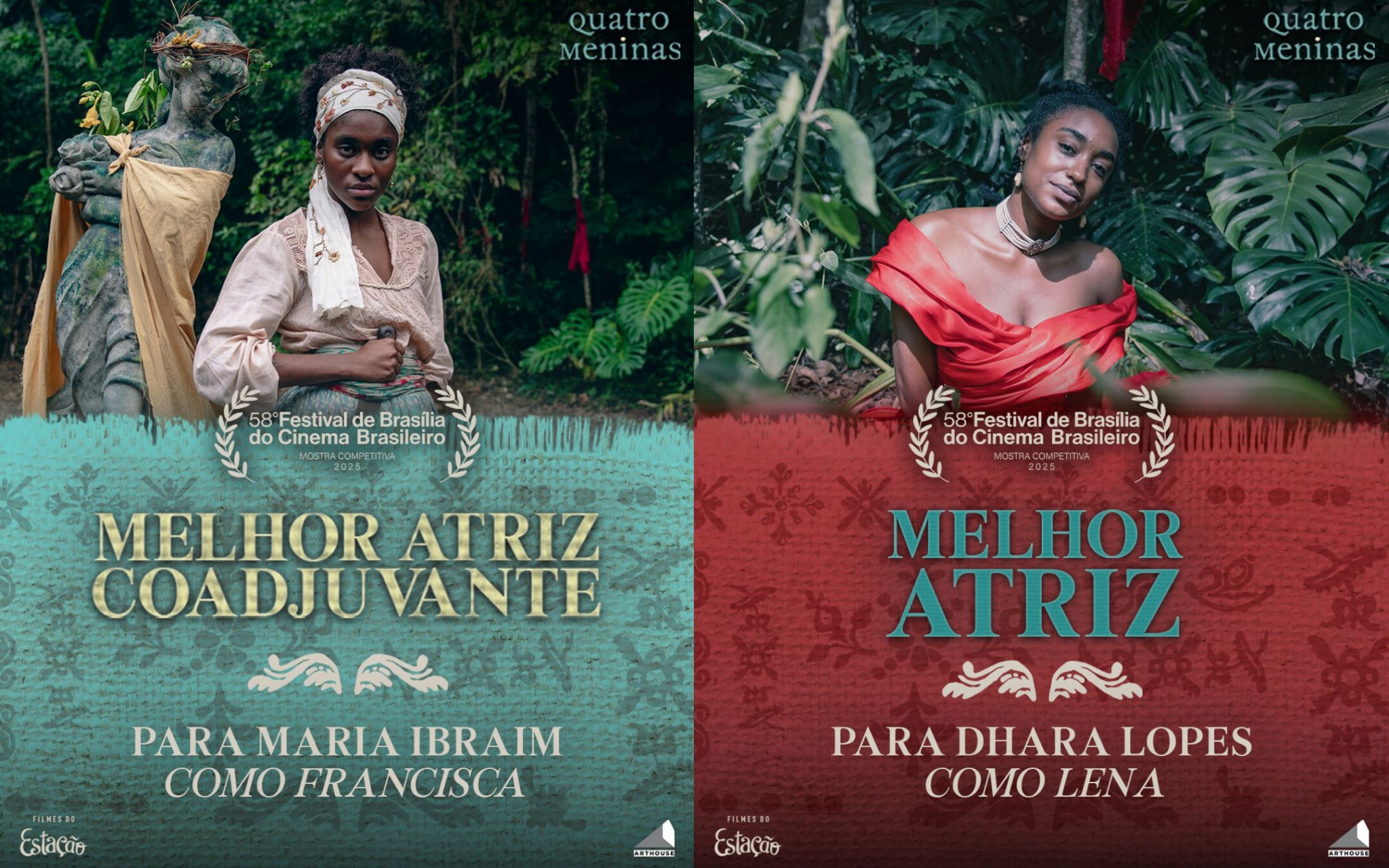 “Quatro Meninas” ganha o Prêmio Especial do Júri na premiação do 58° Festival de Brasília