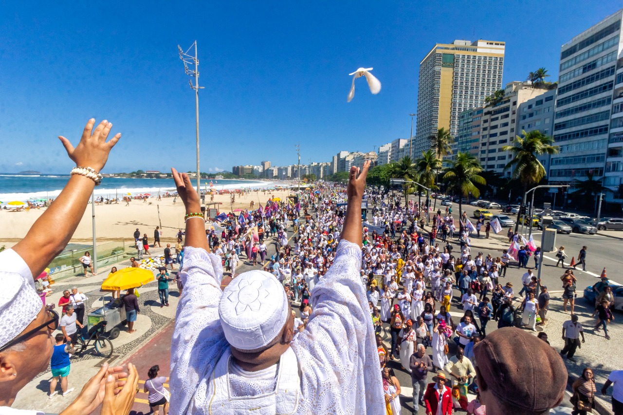 Caminhada em Defesa da Liberdade Religiosa reafirma seu papel histórico em Copacabana.