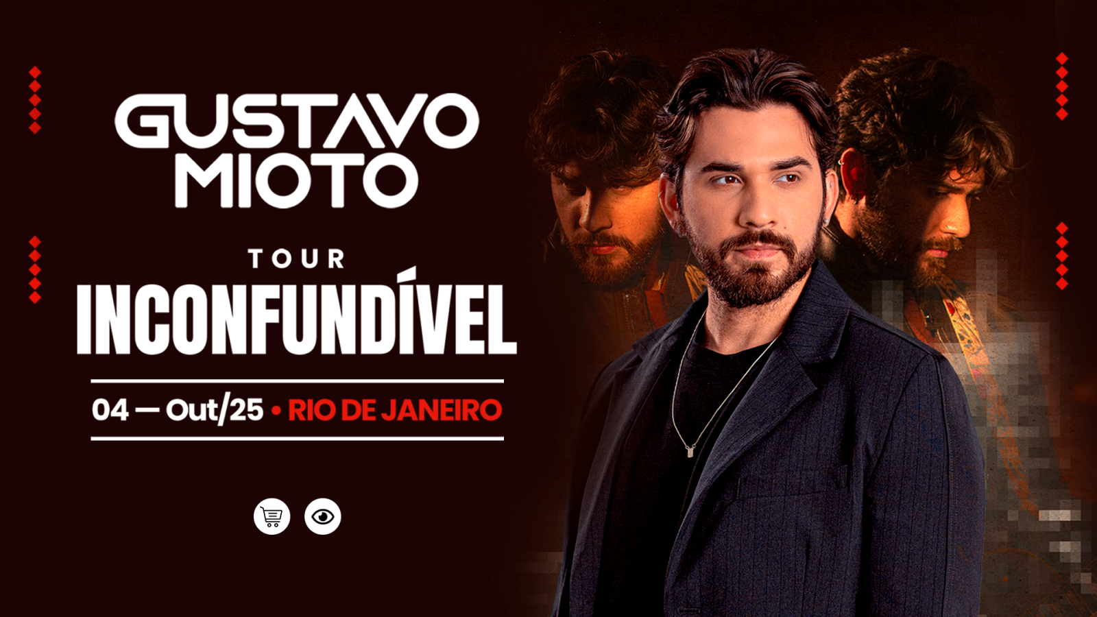 Gustavo Mioto chega com sua turnê intimista: “Inconfundível” ao Rio de Janeiro