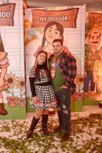 Ivy Faria com o namorado, Caio Freitas