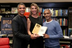 Adib Jr, Michele Bouvier Sollack e Romario