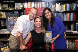 uno Fabrizio, Michele Bouvier Sollack e Priscila Torre