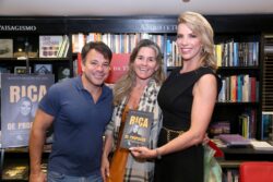 Carlo Caiado, Gabriela Caiado e Michele Bouvier Sollack